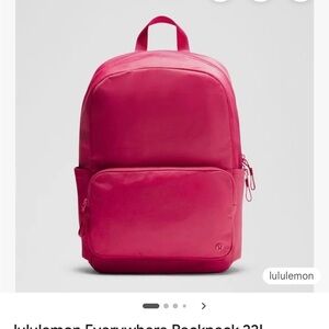 NWT Lululemon Everywhere Backpack 22L